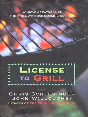 cover image of License to Grill